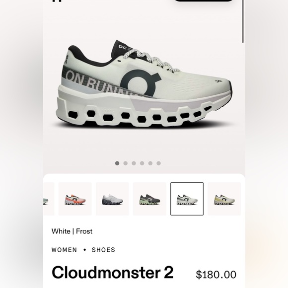 On Running Shoes - On cloud monster 2